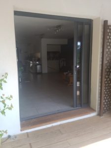 Porte fenetre coulissante aluminium Toulon